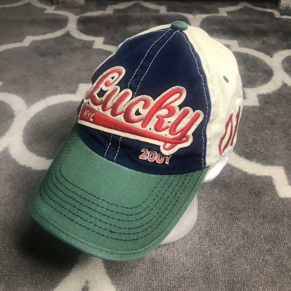 Kbethos Lucky Baseball Hat Embroidered 100 Cotton One Size Cap Adjustable